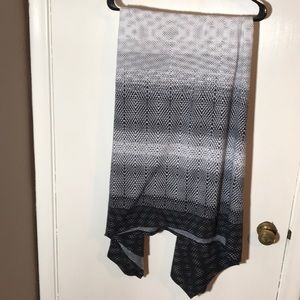 Cato black and white ombré skirt